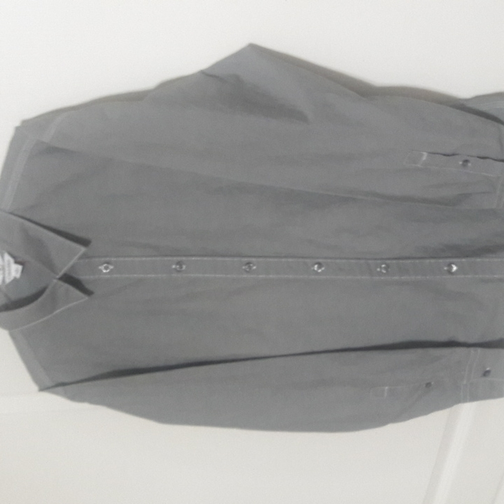 🎁Shirt grey slim fit S 100% cotton